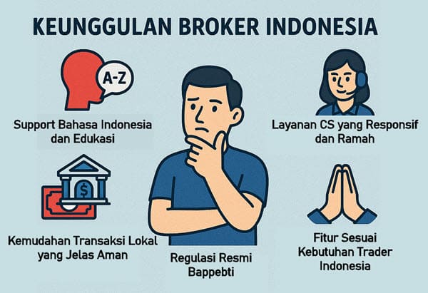 Keunggulan Broker Lokal